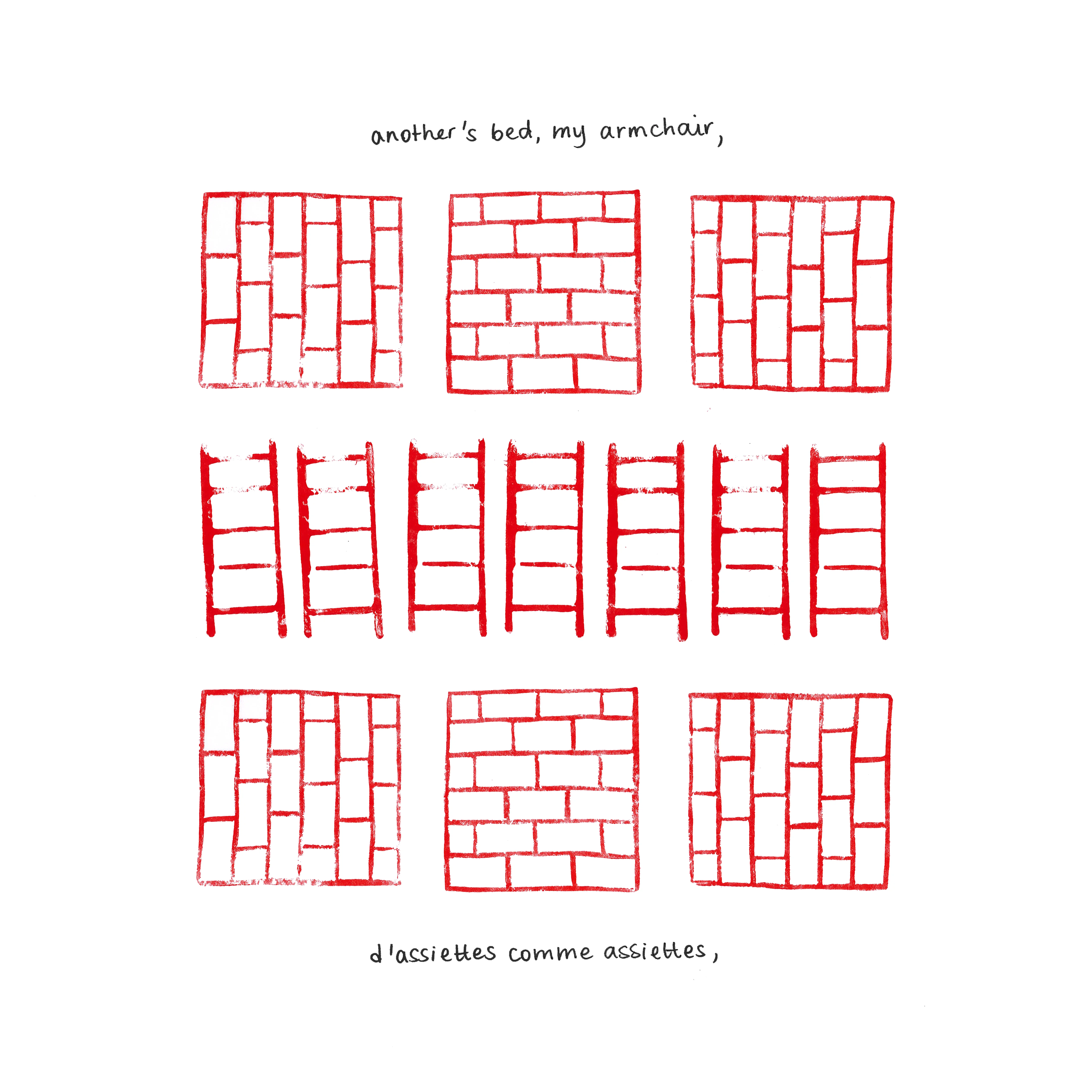 recevoir des gens avec des vraies assiettes